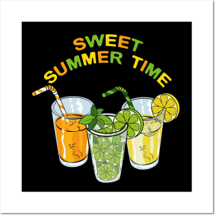 Sweet Summer Time - Cold Drinks Posters and Art